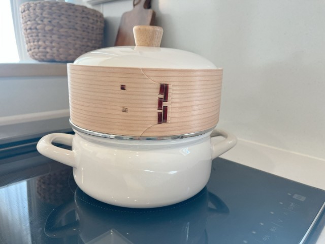 「富士ホーロー せいろ付きホーロー鍋(18cm)」