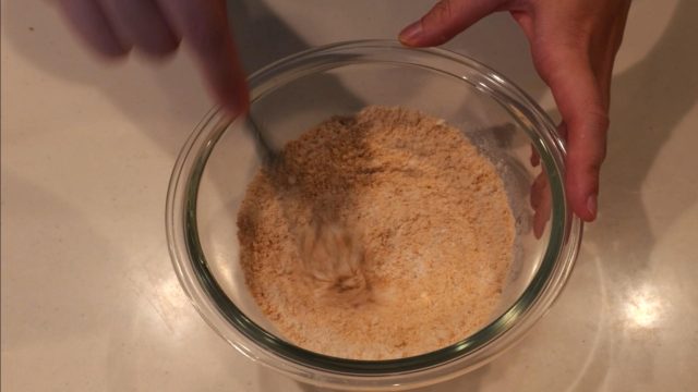 米粉きな粉パンケーキの生地