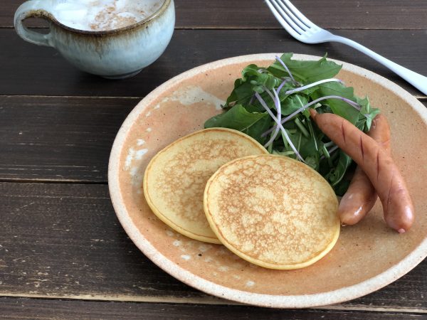 甘酒と豆腐のパンケーキ