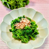 今が旬！栄養たっぷり「菜花のお浸し」簡単レシピ