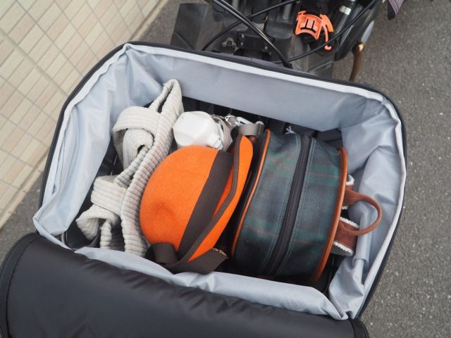 kukka ja puu（クッカヤプー）の拡張できる自転車カゴカバー