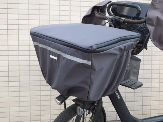 kukka ja puu（クッカヤプー）の拡張できる自転車カゴカバー