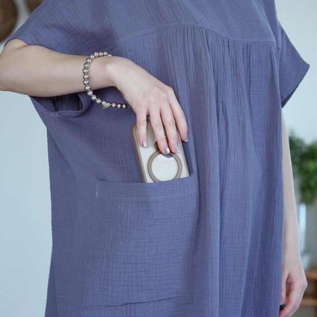 湯上りガーゼワンピース