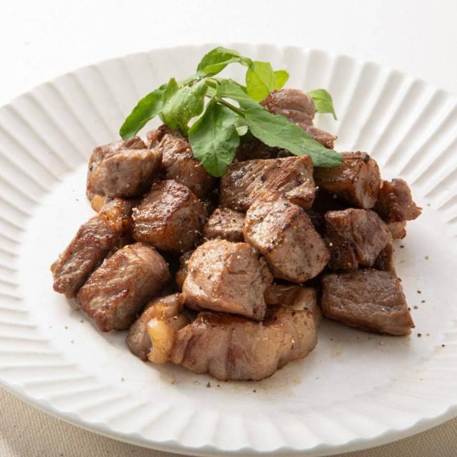 モッタイナイビーフ 黒毛和牛サイコロステーキ(150g)