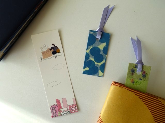 手作りのしおり