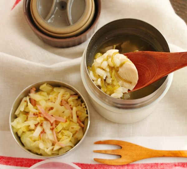 ささみとめかぶのおかゆ