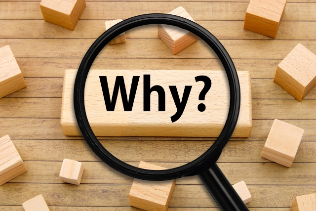 なぜ？のイメージ画像