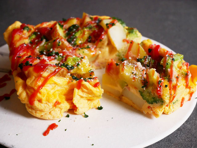 具沢山オムレツ