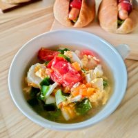 塩だけでおいしい！体調管理におすすめ「具だくさんスープ」