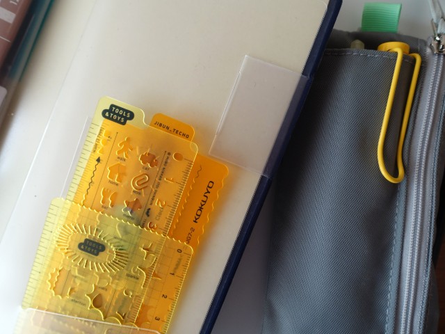 手帳にいれているテンプレート