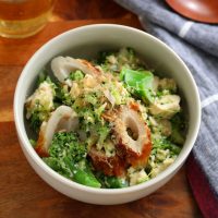 レンジで簡単！高たんぱくな「ブロッコリー×豆腐の和風デリサラダ」