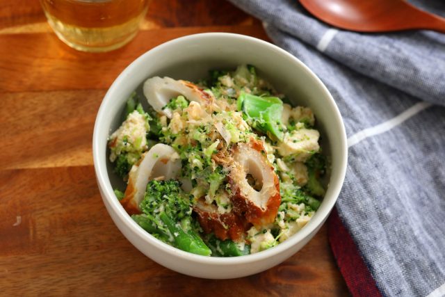 ブロッコリー×豆腐の和風デリサラダ