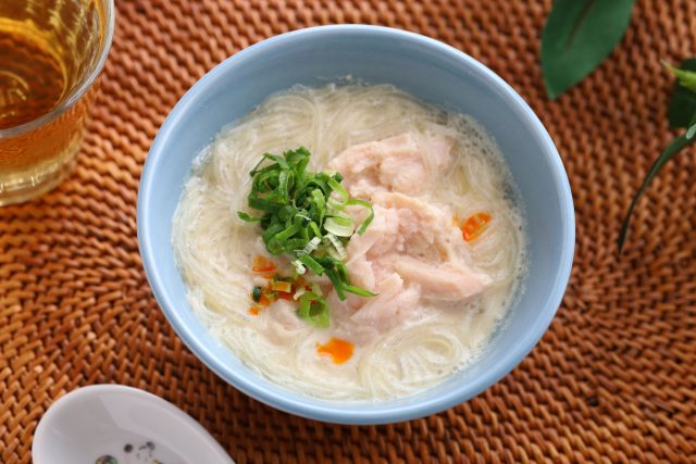 春雨のフォー風スープ