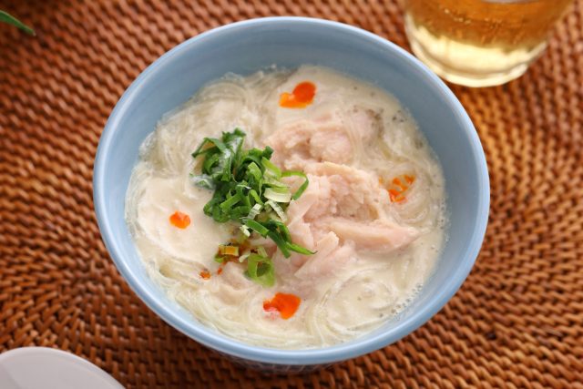 春雨のフォー風スープ