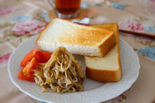 もやしトースト