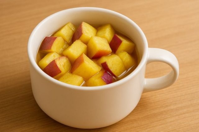 さつまいもとりんごのほっこりデザート