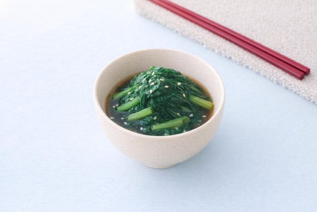 おひたり　ポン酢