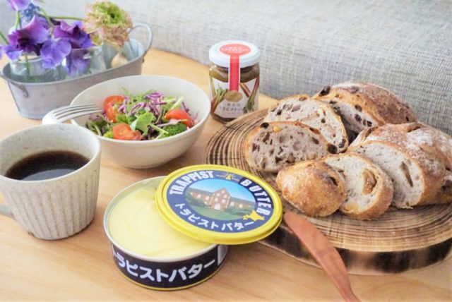 旅先で購入した食材で作る朝ごはん