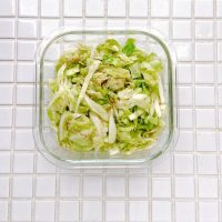 彩りよく長持ち！お弁当にも◎「キャベツのナムル」の作り置き