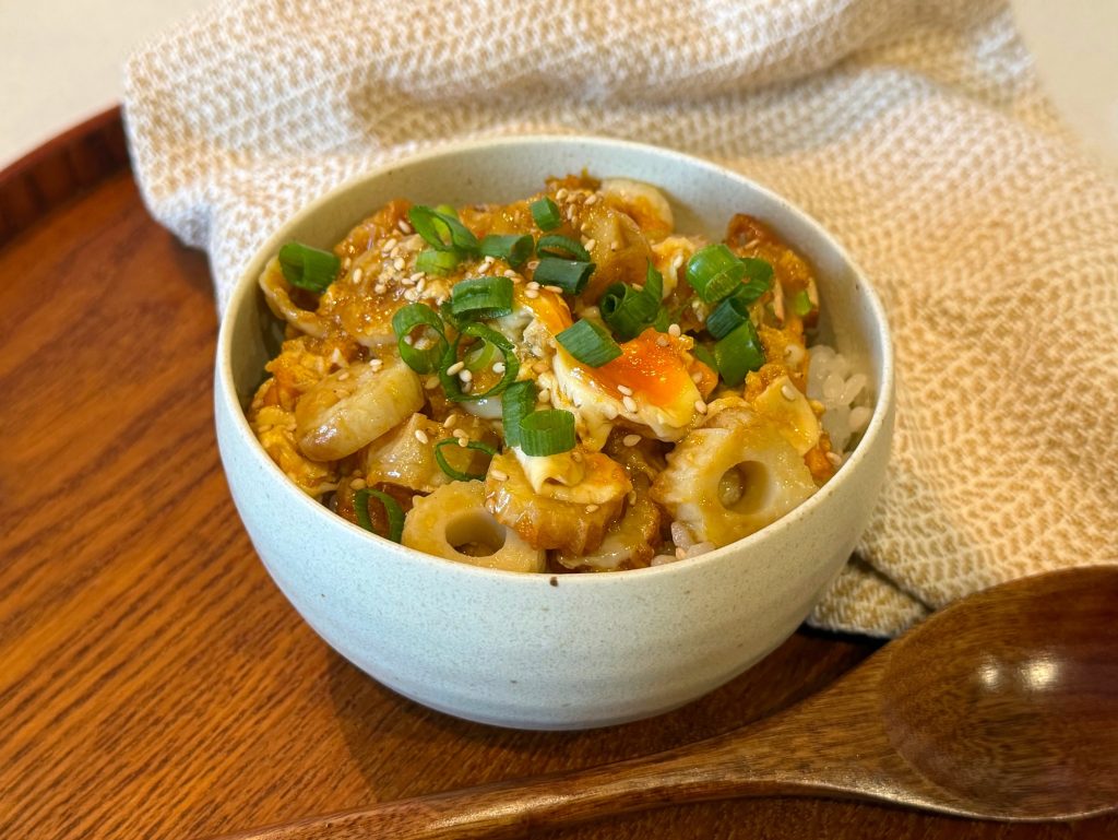 とろ玉ちくわ丼