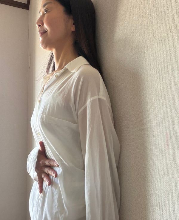 腹圧をかけた状態