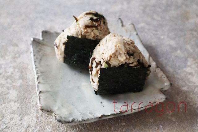 塩昆布のおにぎり