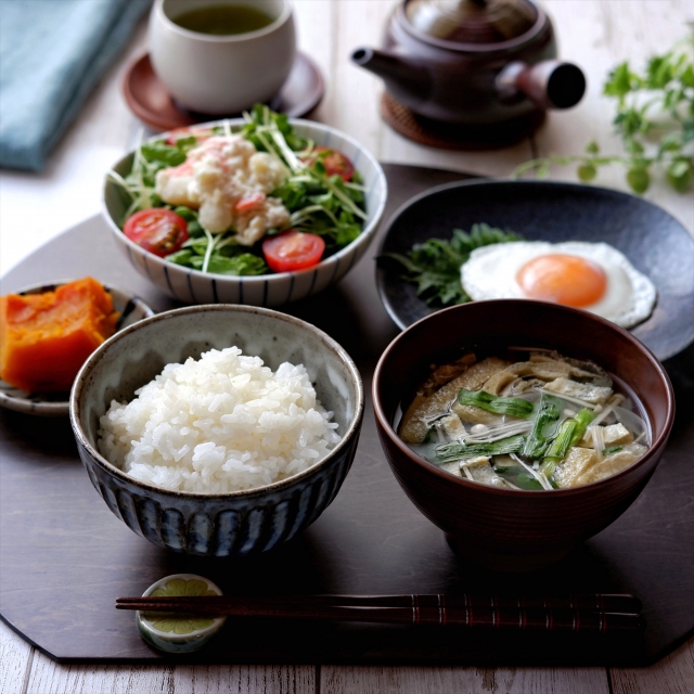 和食の朝食