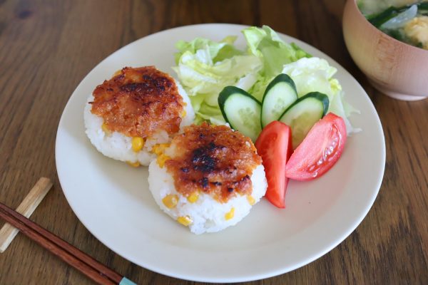 味噌バター焼きおにぎり