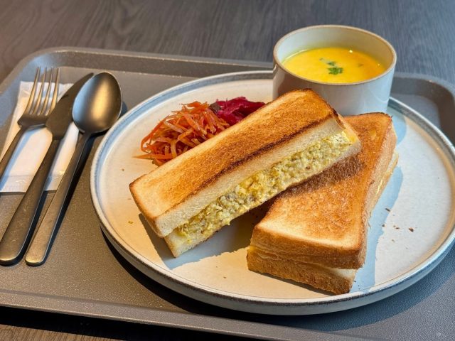 タマゴサンドセット