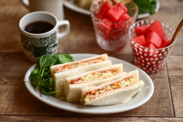 コールスロー＆ハムサンド