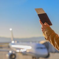「帰りの便」を2単語の英語で言うと？