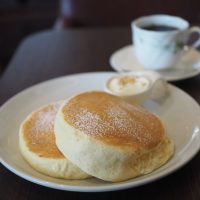 【高倉町珈琲】飲み物にプラス500円でリコッタパンケーキ！上質モーニングを満喫