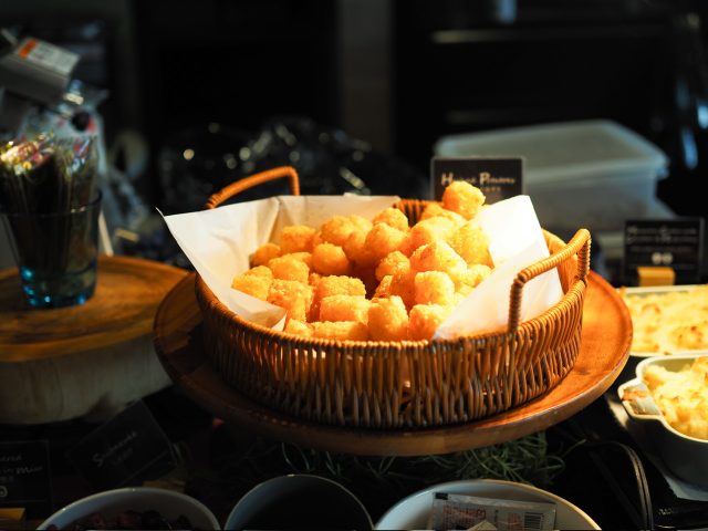 GINZA ONO Gratia -Smoke Dining-ハッシュポテト