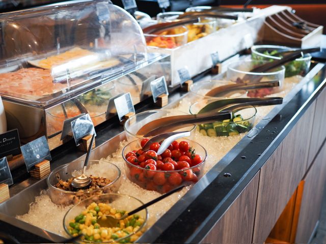 GINZA ONO Gratia -Smoke Dining-ブッフェカウンター
