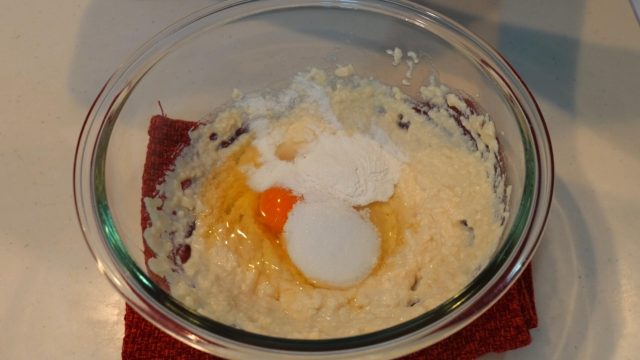 豆腐で作るフレンチトーストの生地