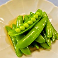 さやごと甘い！「スナップエンドウのお浸し」は作り置きにもおすすめ