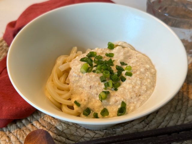 濃厚豆腐ごまだれ冷うどん