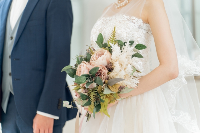 結婚式の夫婦