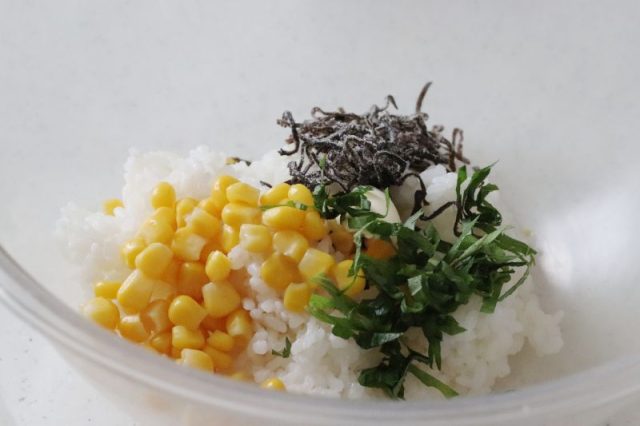 ご飯と具材