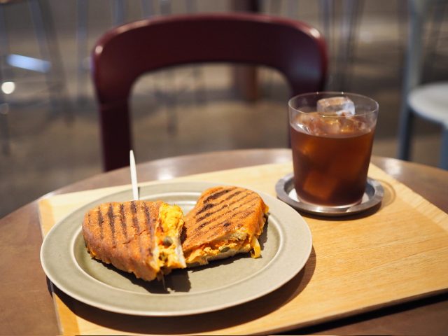 コールドブリューとツナサンド