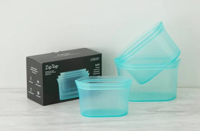 ZIP TOP ディッシュ3点セット（ティール）