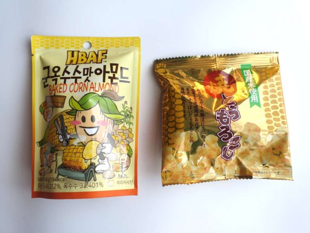 コーンのお菓子