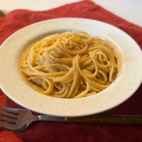  1人前約100円！レンジで作る「カルボナーラ風パスタ」