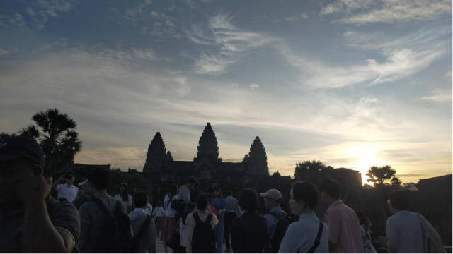 カンボジアの風景