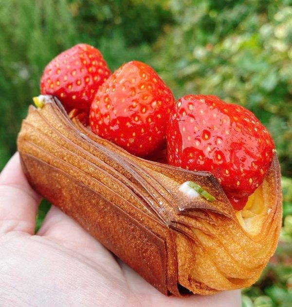 いちごのデニッシュ