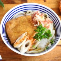 レンジで簡単！しみじゅわお揚げが絶品♪「冷やしきつねうどん」