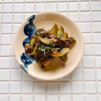10分で完成！油を使わずさっぱり『なすのヘルシー和え』の作り置き