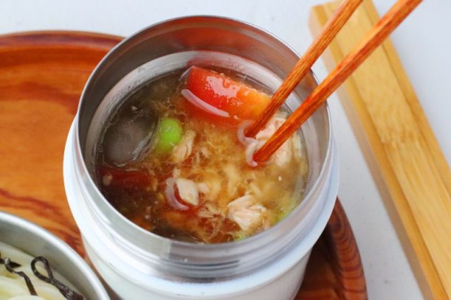 ツナトマ冷製カレーつゆ