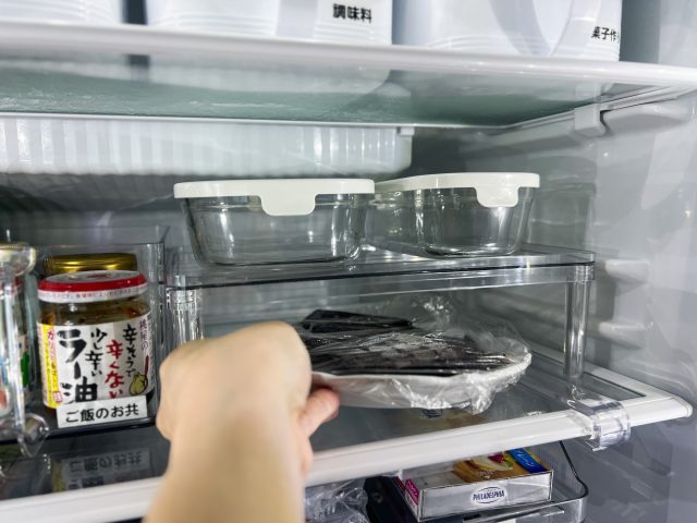 冷蔵庫内 ディッシュラック