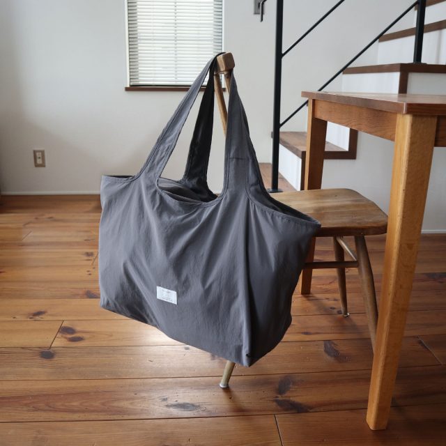 ファスナー蓋ですっきり 買い物カゴバッグ 保冷エコバッグ